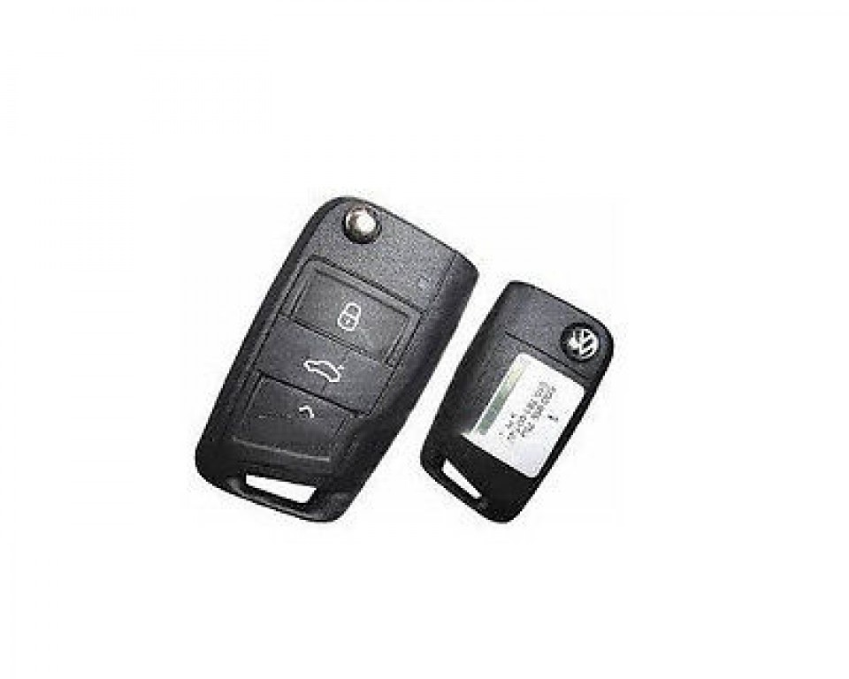 Car Key Fob Cover for VW Skoda Seat Silicone Rubber Case